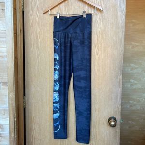 Phases of the Moon Leggings - Size Small Burning Man Festival